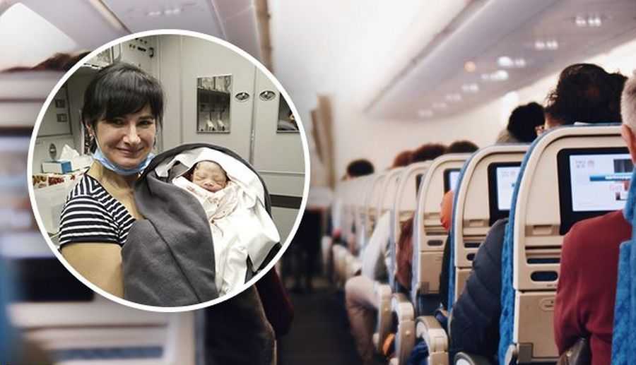 Рожденные в небе: как принимают роды на борту самолета?