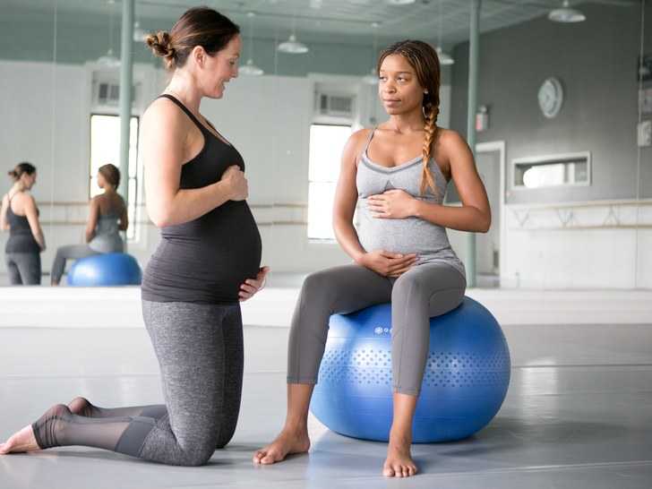 Спорт и тренировки для беременных в 1 триместре - упражнения