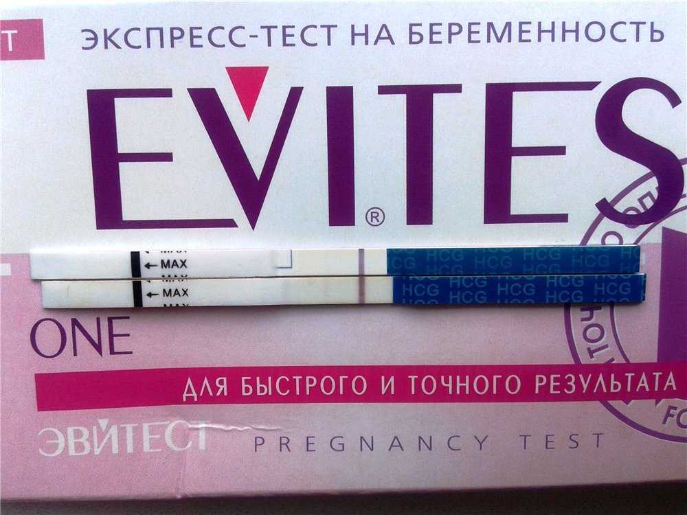 Тест на беременность — через сколько тест показывает беременность