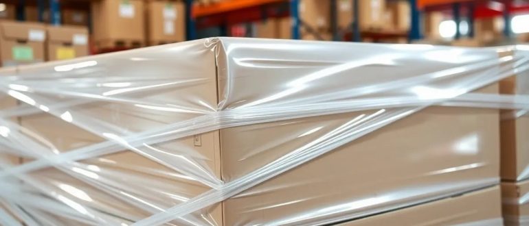 Как используется прозрачная стрейч пленка для упаковки продукции