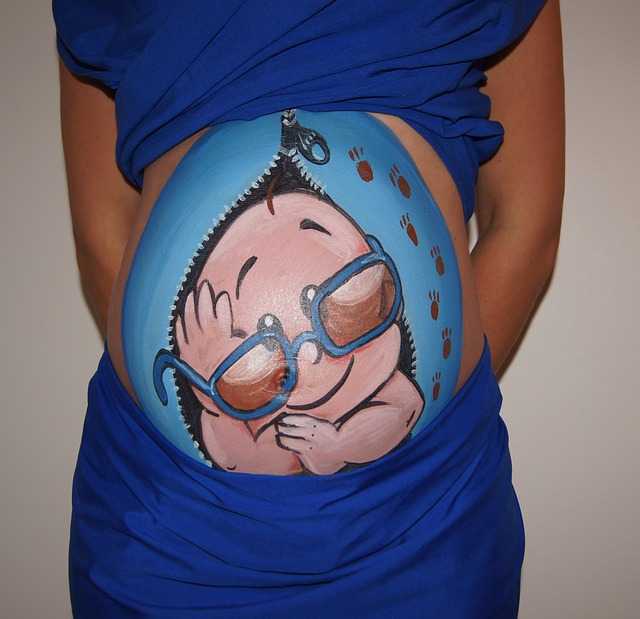 Беременный бодиарт. беременность – это искусство! боди-арт для беременных. видео: боди-арт для беременной комаровский