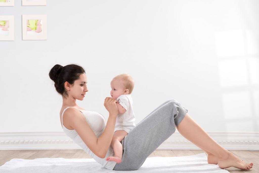 Как быстро похудеть после родов - питание и упражнения