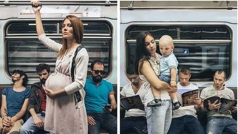 «постоишь, не развалишься…» почему беременным надо уступать место в транспорте