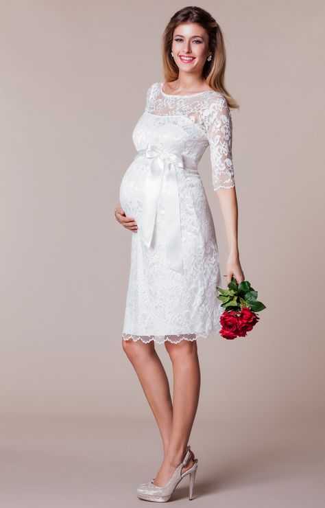 Свадебные платья для беременных (фото)