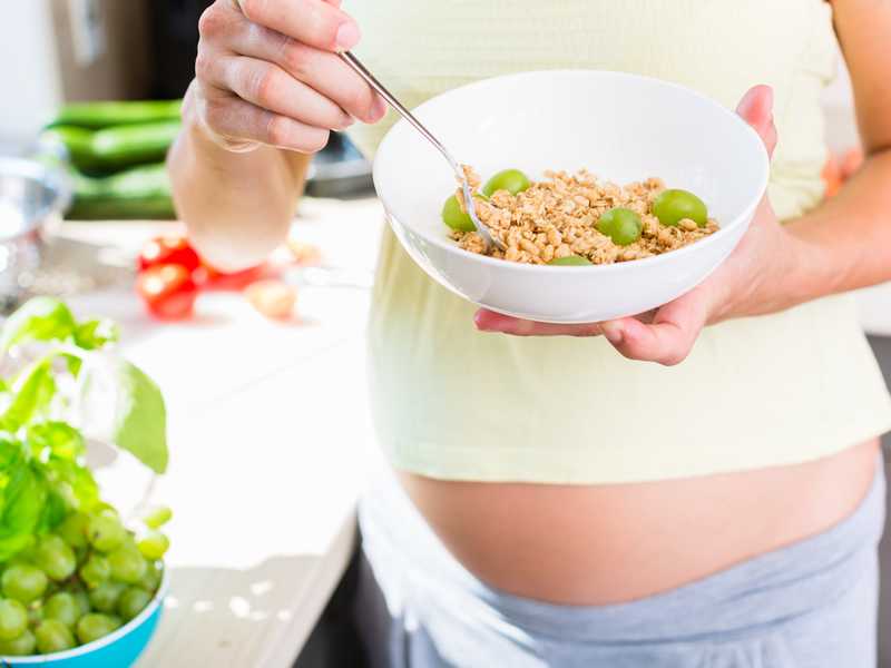 Cenas saludables embarazo
