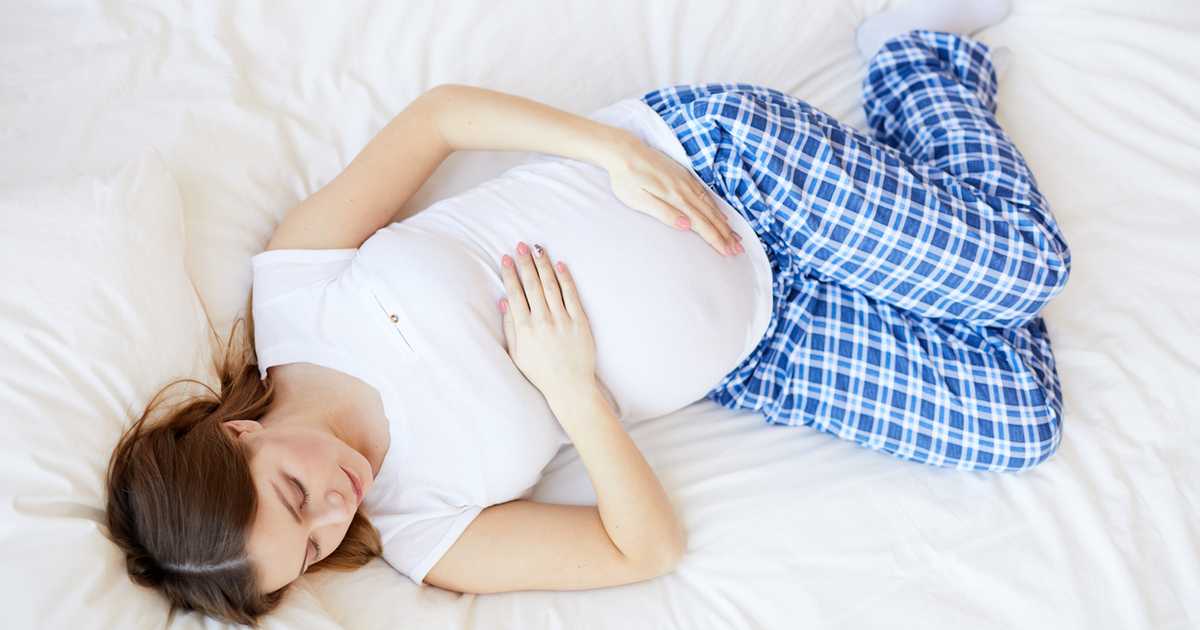 Сон во время беременности и как это отразится на ребенке? - страна мам
